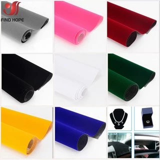 Self-กาวสักหลาดกํามะหยี่flock Linerเครื่องประดับกระดาษติดต่อลิ้นชักกระเป๋าDecor Craftผ้าสติกเกอร์
