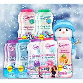 (แพคคู่!!สุดคุ้ม 2 ขวด) แป้งหอมเย็น เอเวอร์เซนส์ Eversense 280 กรัมx2ขวด