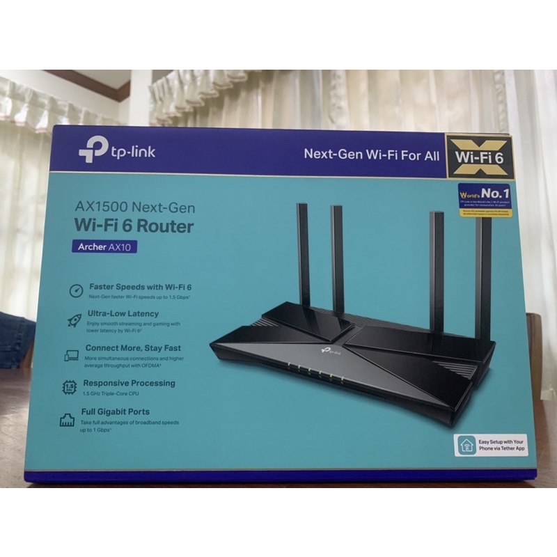 Wifi 6 Router TP-link AX1500 Next-Gen