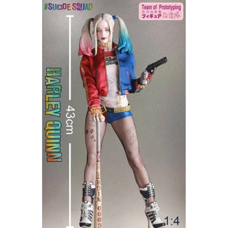 [ส่งฟรี] โมเดล DC HARLEY QUINN วัสดุ PVC สูง 43 ซม.