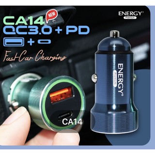 หัวชาร์รถยนต์energy  two way fast car charging แบบusb กับแบบ type C รุ่นที่ใช้ได้ไอโฟน ซัมซุง หัวเว่ย วีโว้ ออฟโป้ ทนคะ