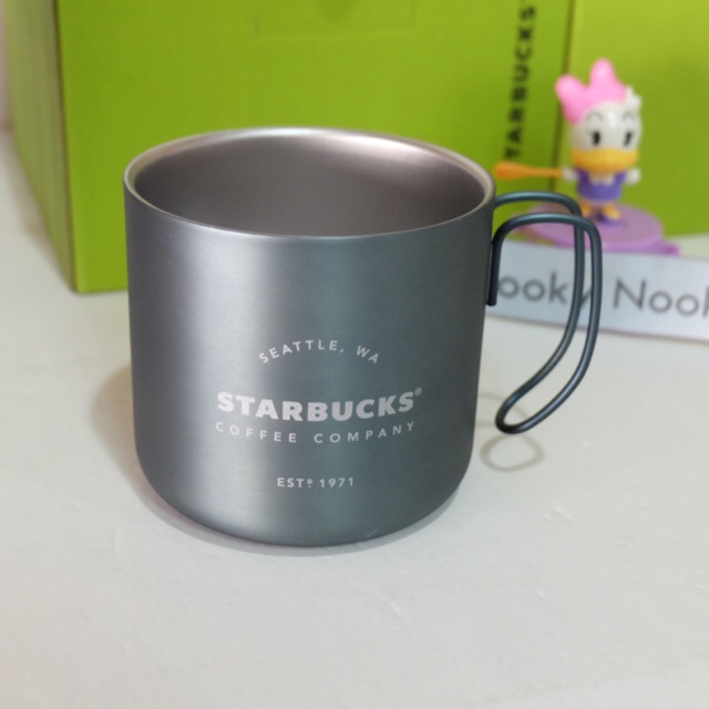 💯% Starbucks Stainly Mug