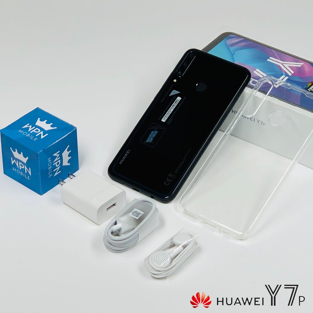 ประกันศูนย์ 1ปีเต็ม ส่งฟรี Huawei Y7p 2020 4/64GB Th New ออกใบกำกับภาษีได้