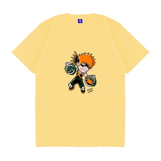 เสื้อยืดโอเวอร์ไซส์เสื้อยืด ลายการ์ตูนอนิเมะ Kizaru Boku No Hero CHIBI BAKUGOS-3XL