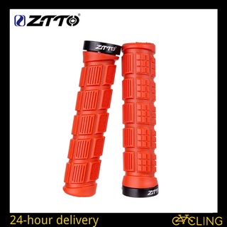 Ztto AG38 ปลอกแฮนด์มือจับยาง กันลื่น ทนทาน สําหรับรถจักรยานเสือภูเขา 1 คู่