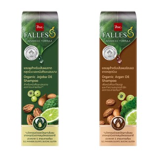 แชมพูฟอลเลส ออกานิค เหมาะสำหรับผมขาด ผมร่วง Falless shampoo 230 ml. ฟอลเลส แชมพู แชมพูสระผม แชมพูสมุนไพร (ของแท้100%)