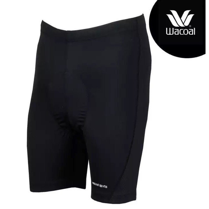 กางเกงจักรยานขา 3 ส่วน WACOAL SPORT WR7501 สีดำ ไซส์ M สะโพก 37-39 นิ้ว