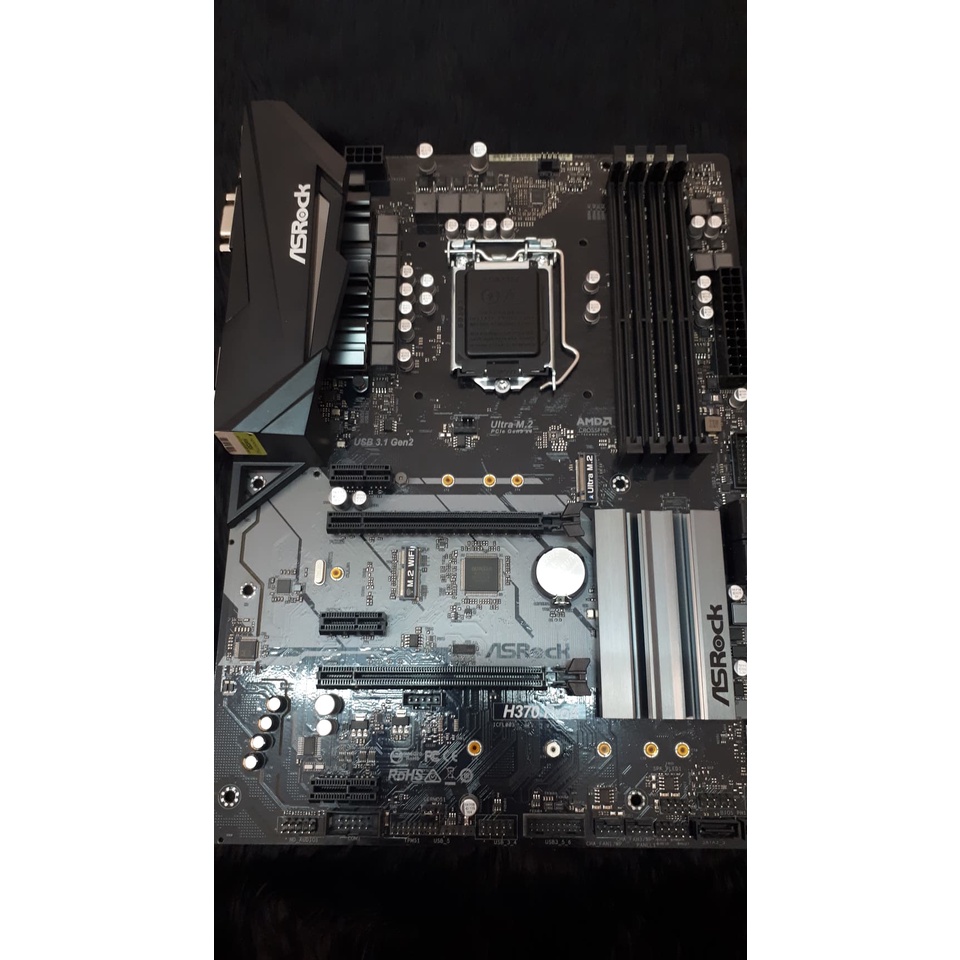 MAINBOARD (เมนบอร์ด) 1151 ASROCK H370 PRO4 (1151V2)