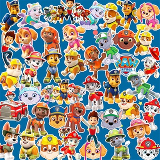 ★★★ PAW Patrol Q-1 Mini Diary Manual สติ๊กเกอร์ ★★★ 40Pcs/Set DIY Fashion Scrapbooks Album Decor Decals สติ๊กเกอร์