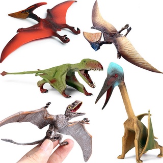 Pterodactyl โมเดลไดโนเสาร์จูราสสิก ของเล่นเสริมการเรียนรู้เด็ก