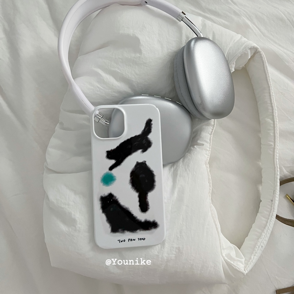 เคสโทรศัพท์มือถือ ลายแมว สไตล์เกาหลี สําหรับ 15 14 13pro 12pro 12mini 11Pro 11 xs 8plus