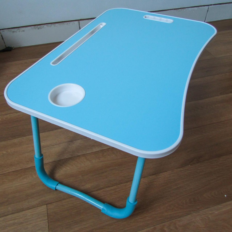 FOLDING TABLE MULTIPURPOSE TABLE STATIONERY และแล็ปท็อป TABLE 3 IN ONE