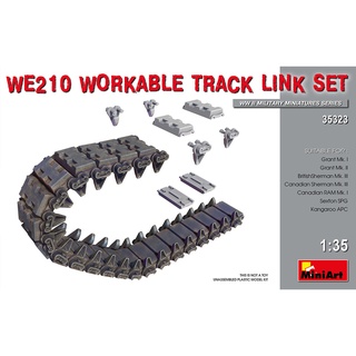 โมเดลประกอบ MiniArt 1/35 MI35323 WE210 WORKABLE TRACK LINK SET