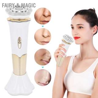Fairy &amp; Magic RF Beauty Machine LED Photon Skin Rejuvenation Micro-Current Lifting Firming Massager