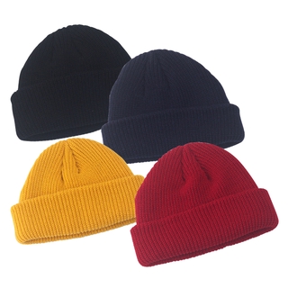 Winter Warm Beanies Casual Short Thread Hip Hop Hat Adult Men Beanie Female Wool Knitted Beanie Skull Cap Unisex Elastic Hats