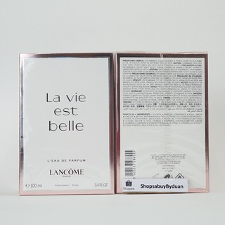 น้ำหอม Lancome La vie est belle for Women EDP 100 ML. กล่องซีล