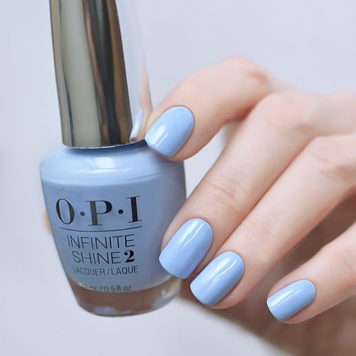 OPI Infinite Shine - To be Continued ยาทาเล็บสีกึ่งเจล ติดทนสวยนานกว่า สีฟ้าพาสเทล น่ารักฝุดๆ แท้ 💯%