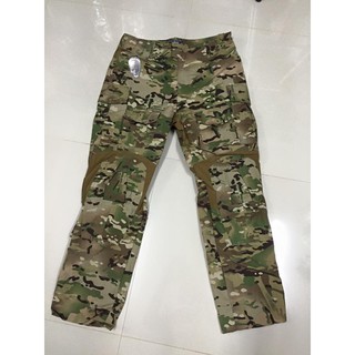 กางเกงยุทธวิธี combat ทรง Crye precision combat pant gen 3 ขายาวลายพราง MULTICAM US PANT SIZE L