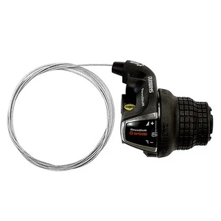 มือบิดเปลี่ยนเกียร์สำหรับจักรยาน Shimano RevoShift SL-RS35 6/7 Speed สำหรับรถพับ (ขายแยกซ้าย-ขวา กดที่ตัวเลือกสินค้า)