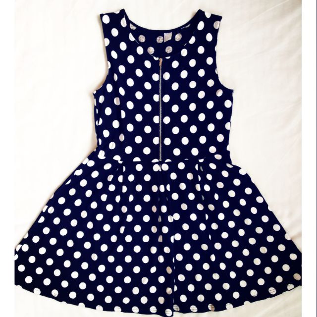 Dress แซค ลายจุด pokka dot