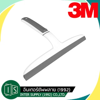 3M แปรงปาดน้ำด้ามจับกันลื่น รุ่นยางปาด 2 ชั้น ที่เช็ดกระจก  ที่รีดน้ำ ไล่น้ำ กวาดน้ำ