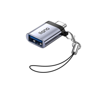 ส่งไวจากไทยLlano อะแดปเตอร์แปลง Otg แบบ Type C เป็น Usb 3.0 พร้อมพวงกุญแจ:Type C to USB