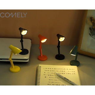 COMELY โคมไฟตั้งโต๊ะ LED ขนาดเล็กแบบพกพาไฟกลางคืนแบบพับได้