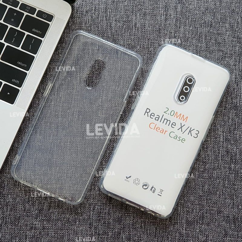 Realme X3 Realme X Realme C12 Softcase Clear 2.0mm Case Bening Realme X3 Realme X Realme C12 CH-01
