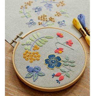 DMC mindful ชุดปัก 2 ลายในแพค  EMBROIDERY DUO KIT