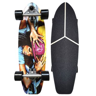 สุดปัง Surf skate คุณภาพเน้นๆ  Cx7 30" โยกมันส์ๆ พริ้วๆ แรงดีไม่มีสะดุด เซิร์ฟสเก็ต 30 นิ้ว ของมาไวมาก