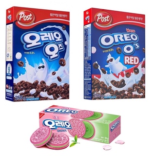 ✨พร้อมส่ง✨| POST OREOS CEREAL 250 G - อาหารเช้าซีเรียล โอรีโอ โอส์ รสช็อกโกแลต สตอเบอร์รี่ 250 g.