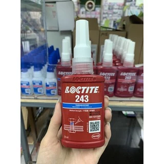 LOCTITE น้ำยาล็อคเกลียว 243 50ML. ล็อคเกลียวแรง ล็อคไทท์ ของแท้ 100%