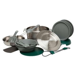 STANLEY ชุดหม้อ รุ่น ADVENTURE BASE CAMP COOK SET STAINLESS STEEL