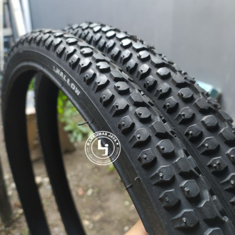 ผู้สูงอายุจักรยาน TYRE 26 x 1.75 l 26 x 1 75 SWALLOW Cross สีดําขนาด 26x1.75 จักรยาน 26 Federal รูปห