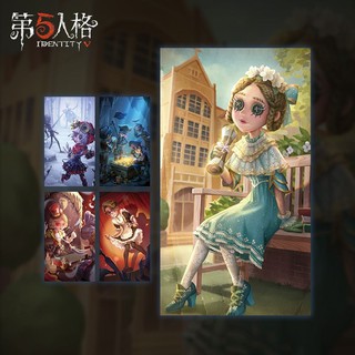 Postcard ลายตัวละคร ลิขสิทธิ์แท้จากในเกมส์ identity v แบบที่ 1 พรีออเดอร์