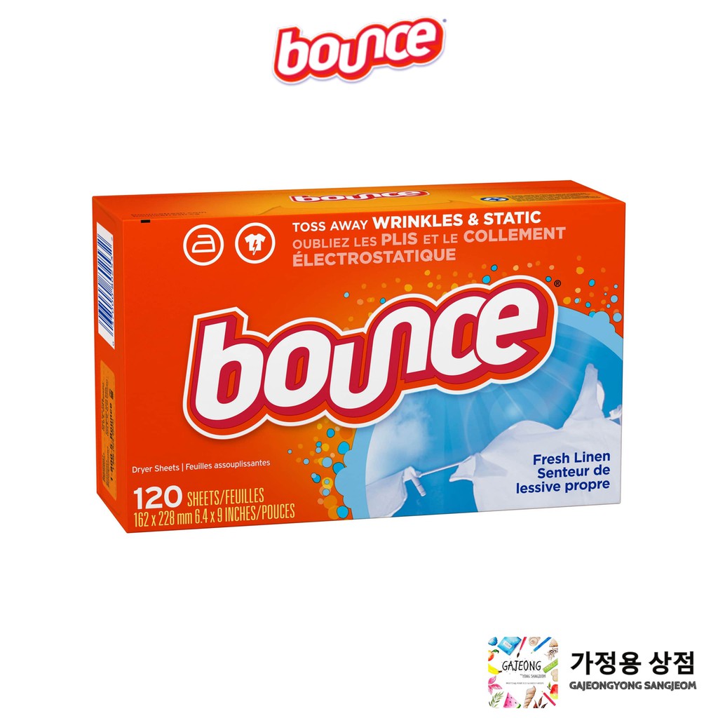 BOUNCE Sheet Fresh Line 120 แผ่น