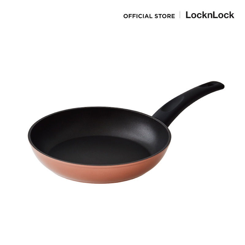 LocknLock กระทะ Rosy Gold Fry Pan & Wok IH ขนาด 24 cm. รุ่น CAF2404