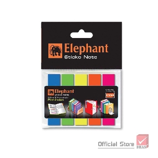 Elephant สติ๊กโก้โน้ต ฟิล์มอินเด็กซ์ ขนาด 12X50 มม.