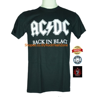 เสื้อวง Ac/Dc เสื้อไซส์ยุโรป acdc เอซี/ดีซี PTA1529 เสื้อวงดนตรีร็อค เดธเมทัล