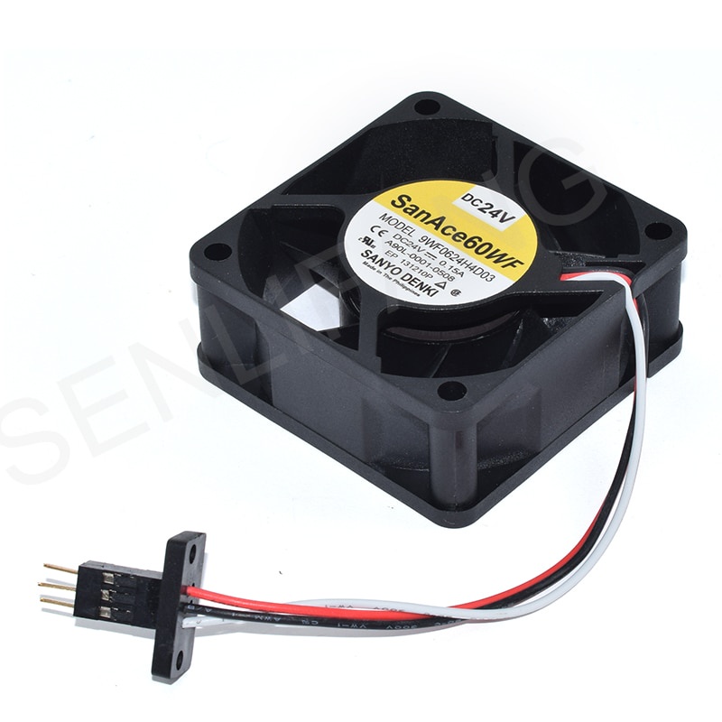 ใหม่สําหรับ SanAce60WF 9WF0624H4D03 DC 24V 0.15A สามสายพัดลมระบายความร้อน