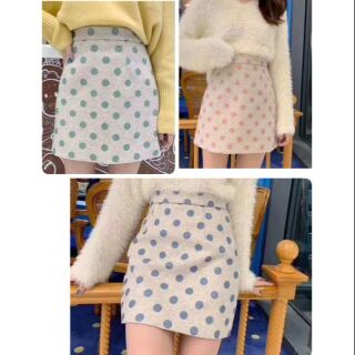 Polka dot Pastel Skirt