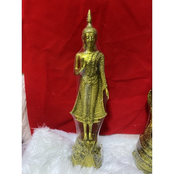 พระประจำวันเกิด สีทองโบราณ พระประจำวัน สูง16นิ้ว