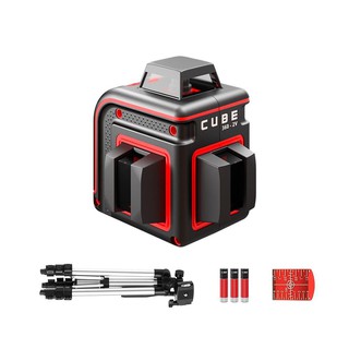 เลเซอร์วัดระดับ ADA CUBE 3-360 PROFESSIONAL EDITION สีแดง SKU: 1166224