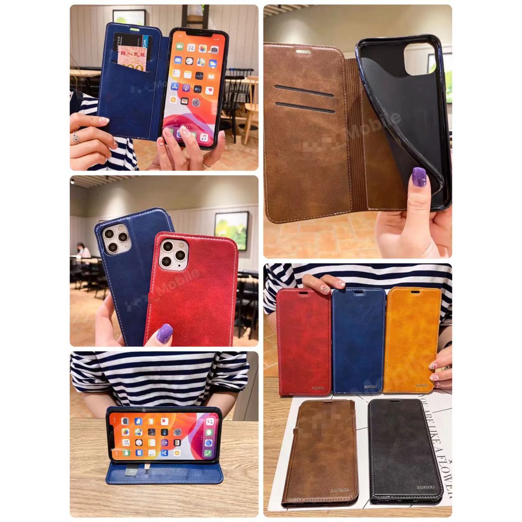 Case Oppo A5 2020 A9 2020 F7 F9 A57 A92 A93 A73 A15 F5 A78 เคสโทรศัพท์ มือถือ ออปโป้ เอ เอฟ รีโน่ กระเป๋า ซอง ฝาพับ XT3