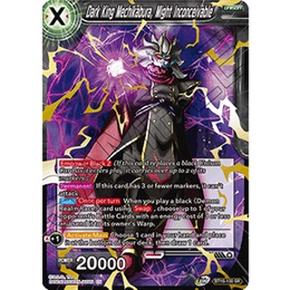 DB DB-BT16-100 Dark King Mechikabura, Might Inconceivable Realm of Gods Super Rare EN BT16-100 0821000021773