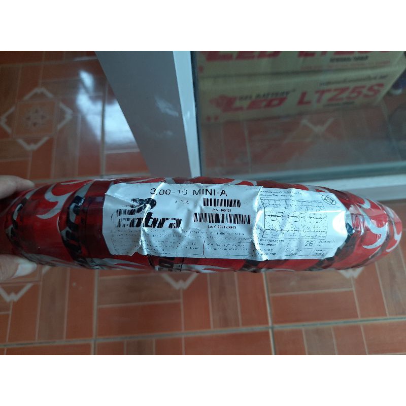 ยางนอกมอเตอร์ไซค์ 3.00-10/3.50-10(ขอบ10นิ้ว)สำหรับใช้ยางใน