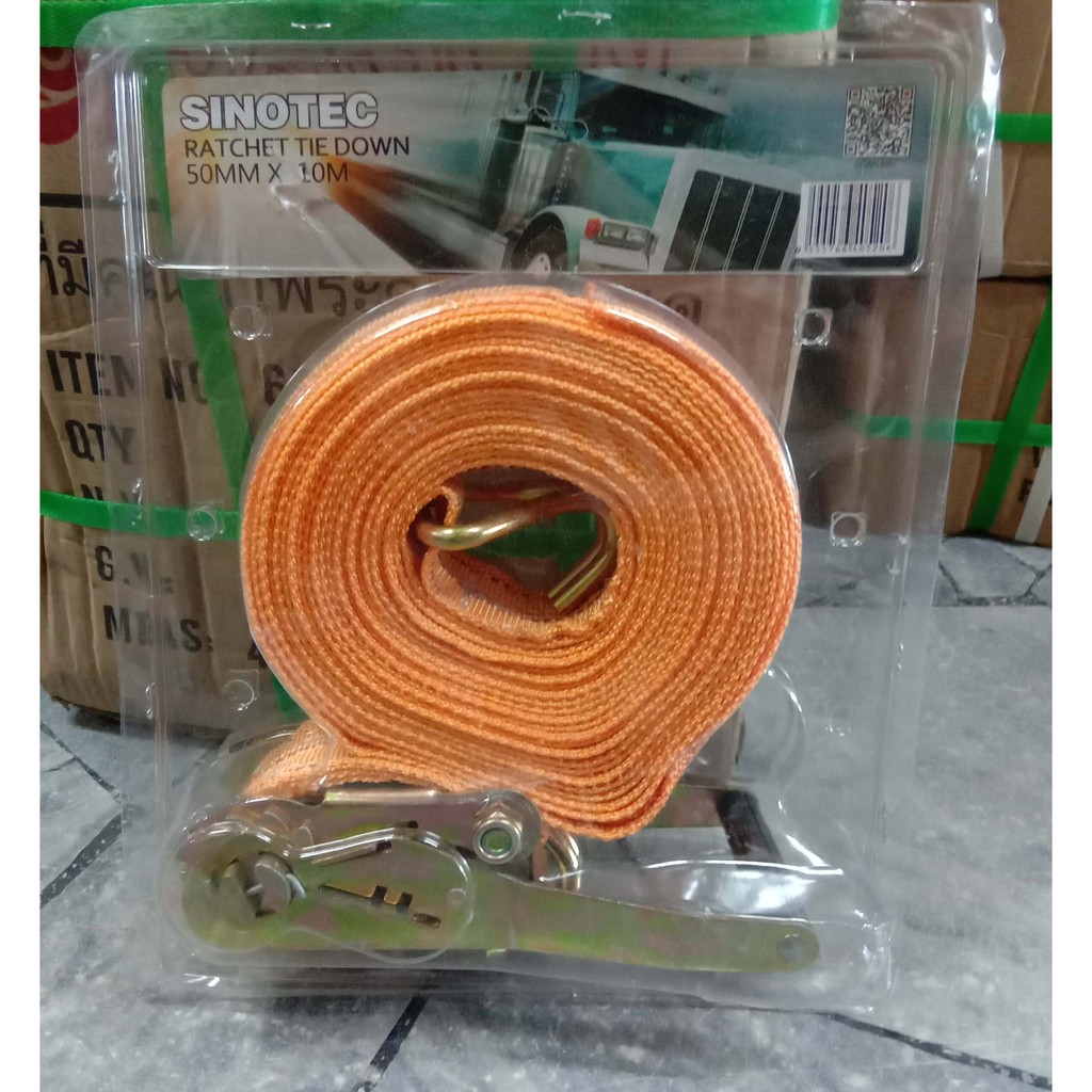 2"x10m Ratchet Tie Down / Lorry Tie Down