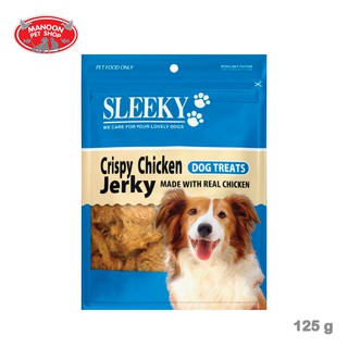 [MANOON] SLEEKY Crispy Chicken Jerky สลิคกี้ เนื้อไก่อบกรอบ ขนาด 125 กรัม