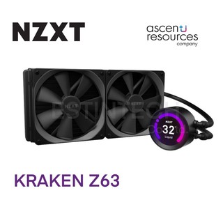 CPU LIQUID COOLER (ระบบระบายความร้อนด้วยน้ำ) NZXT KRAKEN Z63 ของใหม่ประกัน 6ปี