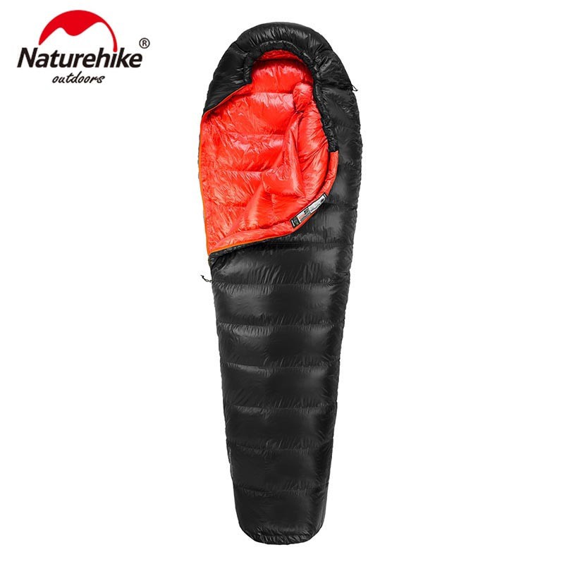 Naturehike มัมมี่เป็ดลงถุงนอนสำหรับการเดินป่าตั้งแคมป์เดินทาง NH15D800-K